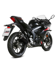 Escape Marca Mivv Delta Race Black para Suzuki GSX R-S 125 17-