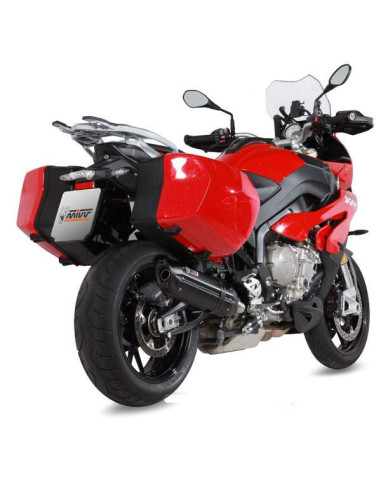Escape Marca Mivv suono negro posición standar para BMW S1000XR 15-19
