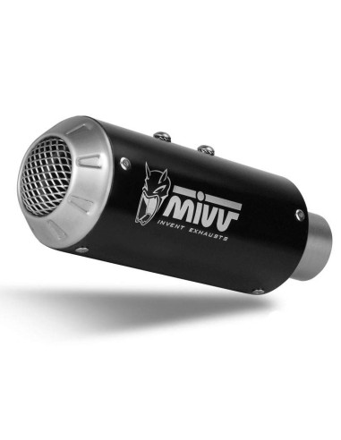 Escape MK3 Marca Mivv acero inoxidable negro para Yamaha MT-10 16-