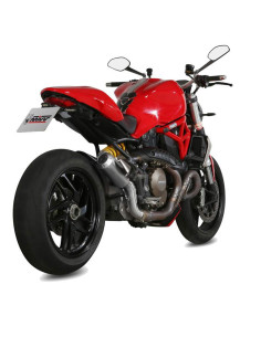 Escape Marca Mivv M3 para Ducati Monster 1200 2014-2016 acero inoxidable 2