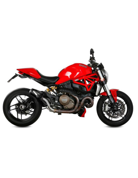 Escape Marca Mivv M3 para Ducati Monster 1200 2014-2016 acero inoxidable negro