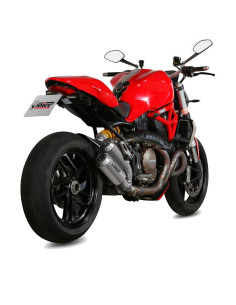 Escape doble acero inoxidable Marca Mivv M3 para Ducati Monster 1200 2014-2016 2