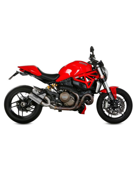 Escape doble acero inoxidable Marca Mivv M3 para Ducati Monster 1200 2014-2016