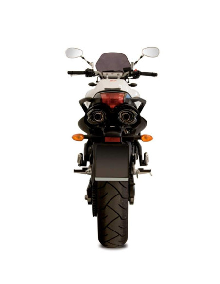 Silenciosos Marca Mivv altos Suono para Yamaha FZ6 Fazer 04-11