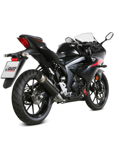 Escape carbono Marca Mivv GP PRO para Suzuki GSX R-S 125 17-