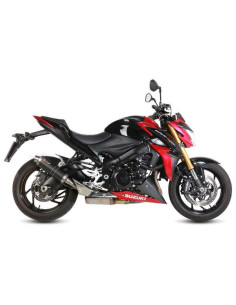Escape Marca MIVV carbono GP para Suzuki GSX-S1000 15- en color negro