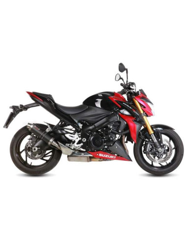 Escape Marca MIVV carbono GP para Suzuki GSX-S1000 15- en color negro