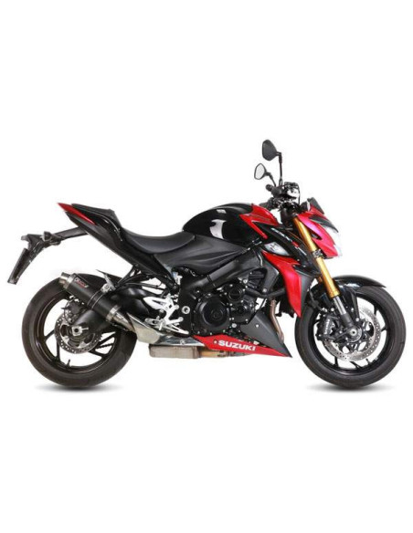 Escape Marca MIVV carbono GP para Suzuki GSX-S1000 15- en color negro