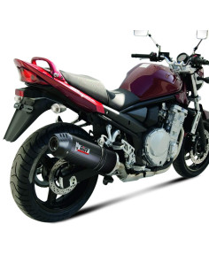 Escape oval carbono Marca Mivv para Suzuki GSF650 Bandit 2007-2015