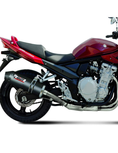 Escape oval carbono Marca Mivv para Suzuki GSF650 Bandit 2007-2015