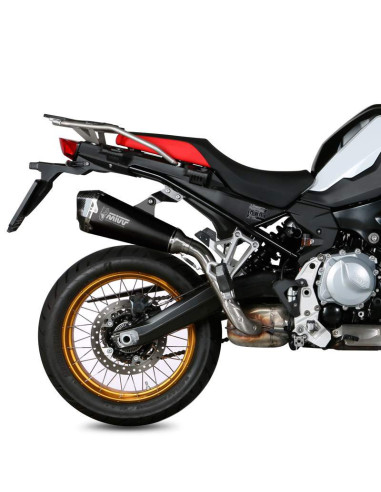 Escape Marca Mivv delta negro para BMW F750GS-F850GS