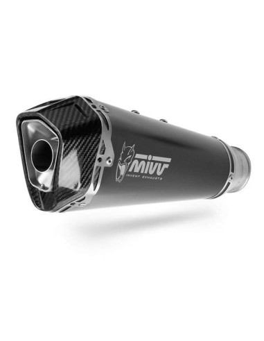 Escape Marca Mivv delta negro para BMW F750GS-F850GS
