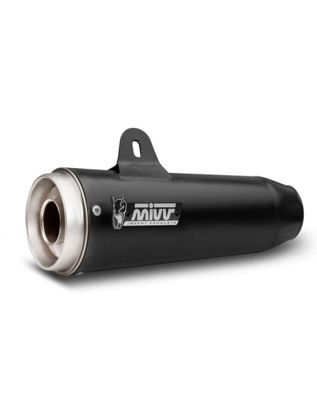 Escape Marca Mivv acero negro para Motoguzzi V7 III 17-