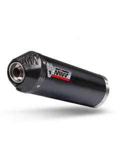Escape Marca Mivv oval negro para Kymco Xciting 400 13- 2