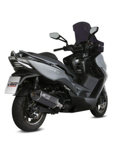 Escape Marca Mivv speed edge negro para Kymco Xciting 400 13-