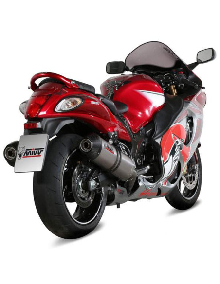 Escape Marca Mivv oval para Suzuki GSXR1300 Hayabusa 08-