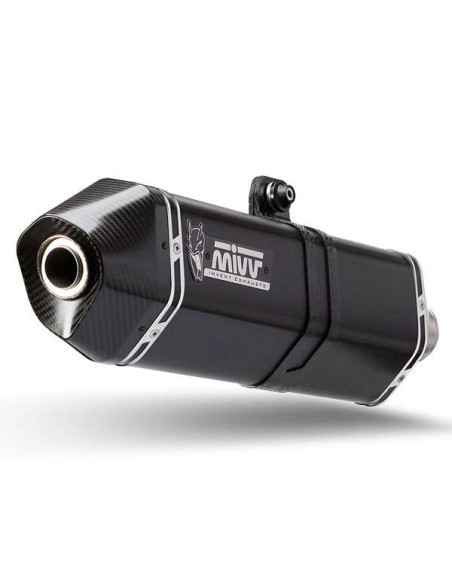 Escape Marca Mivv speed edge negro para Suzuki GSXR1300 Hayabusa 08-