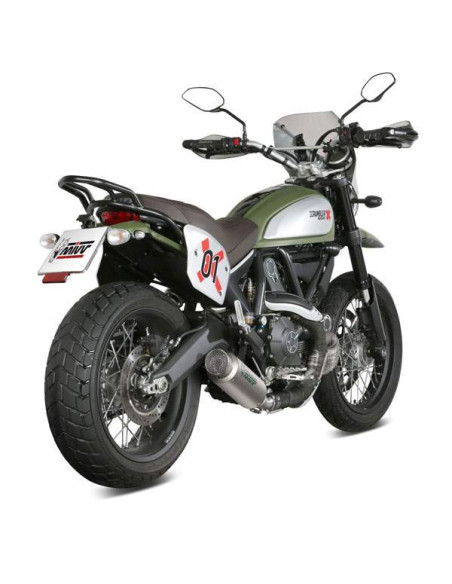 Escape Marca Mivv GP pro titanio para Ducati Scrambler 800 17-