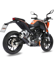 Escape Marca Mivv sport slip-on gp acero para KTM 125 11-16