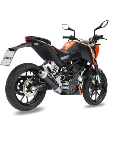 Escape Marca Mivv sport slip-on gp acero para KTM 125 11-16