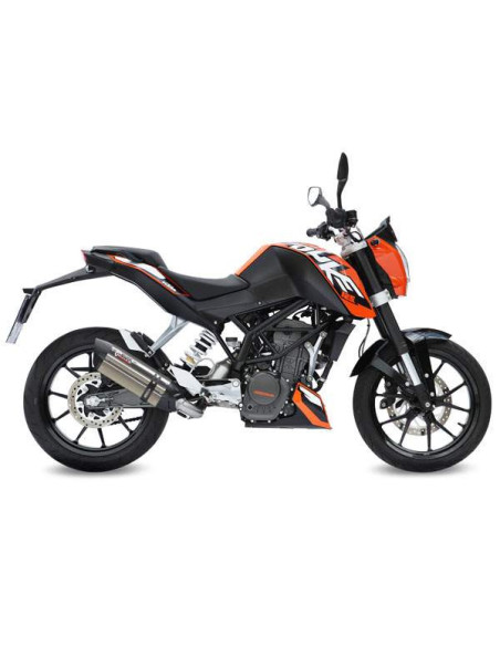 Escape Marca Mivv suono acero para KTM 125 11-16