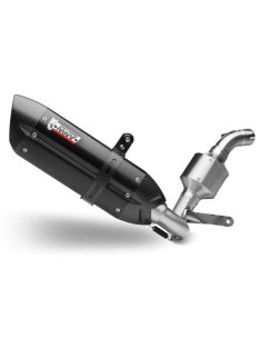 Escape Marca Mivv sport slip-on suono negro para ktm 125 11-16 2