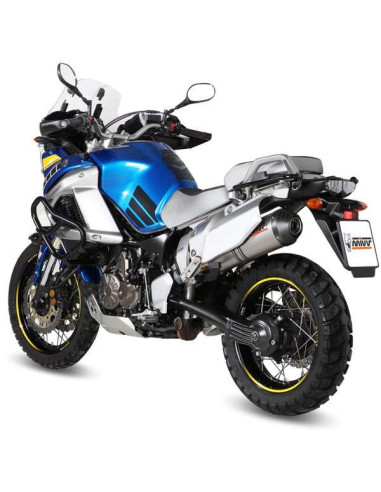 Escape Marca Mivv sport slip-on oval titanio para Yamaha xt1200zsupertenere 2010-
