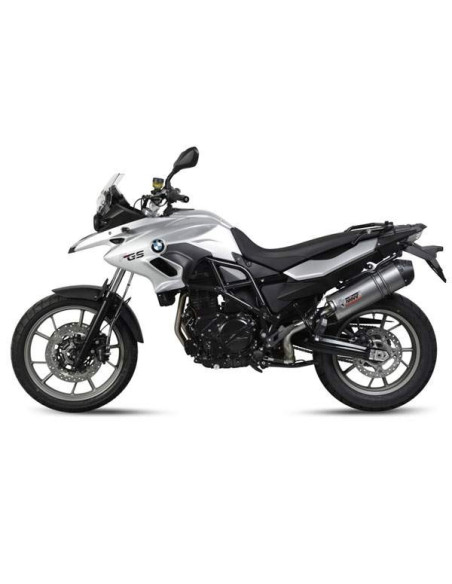 Escape Marca Mivv sport slip-on oval titanio para bmw f700gs 2012-2017