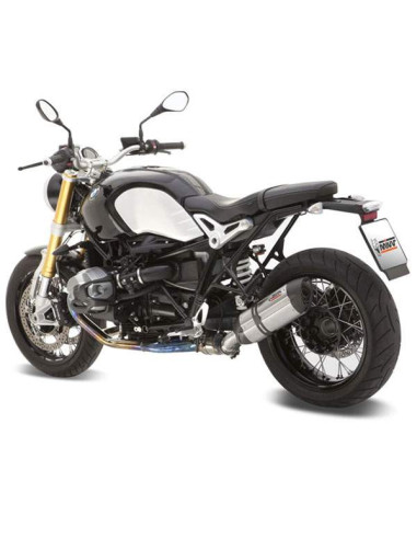 Escape Marca Mivv sport slip-on suono para bmw rninet 2014-