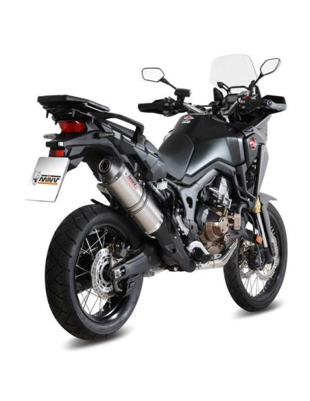 Escape Marca Mivv sport slip-on oval para honda crf1000 l africa twin 2016-
