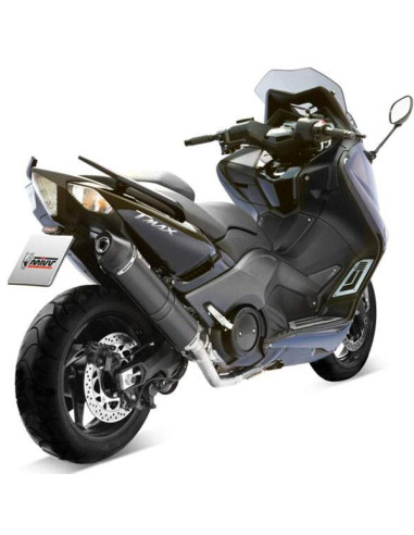 Escape completo negro Marca Mivv para yamaha tmax 500-530 12-16