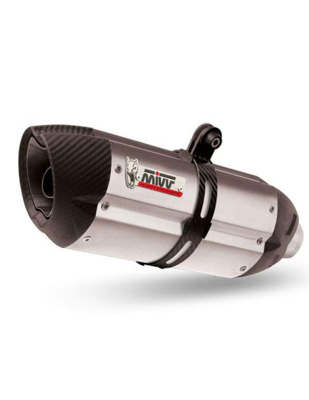 Escape suono Marca Mivv acero para kawasaki z750 07-14