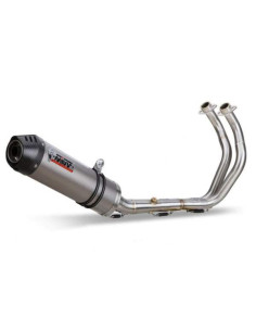 Escape Marca Mivv titanio completo oval para kawasaki z650 17-23