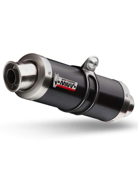 Escape Marca Mivv sport gp acero negro para Yamaha mt-03 2016-