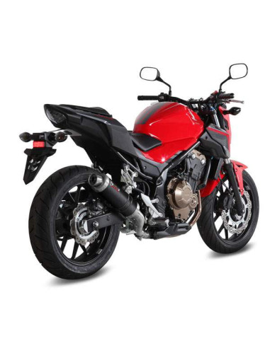 Escape gp carbono para honda cb500f 16-18 Marca Mivv