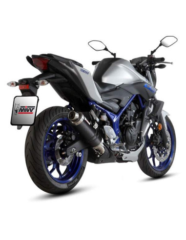 Escape Marca Mivv sport carbono gp para yamaha mt-03 2016-