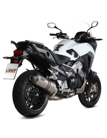 Escape Marca Mivv sport slip-on oval para honda crossrunner 2015-
