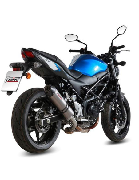 Escape oval titanio para suzuki sv650 16- Marca Mivv