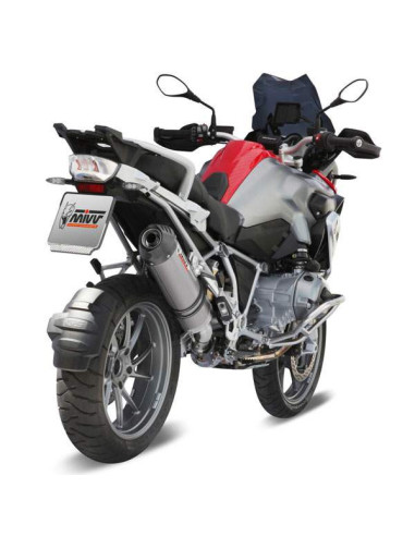 Escape Marca Mivv titanio sport slip-on oval para bmw r1200gs 2013-