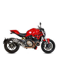 Escape suono negro para ducati monster821-1200 Marca Mivv