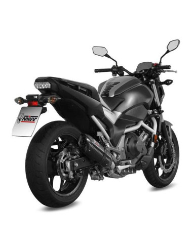 Escape Marca Mivv suono negro para honda integra-nc 750s-x 2016-