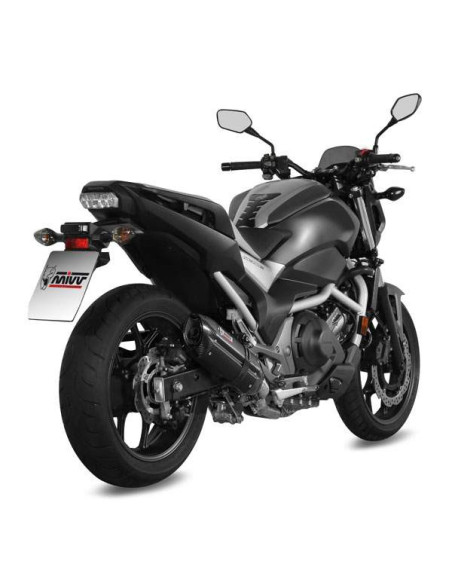 Escape Marca Mivv suono negro para honda integra-nc 750s-x 2016-