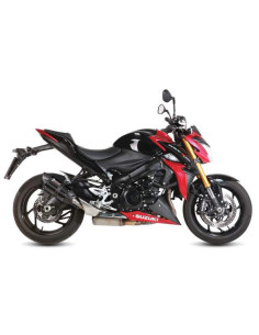 Escape Marca Mivv suono negro para suzuki gsx-s1000 15-