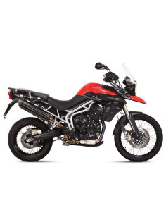 Escape Marca Mivv suono negro para triumph tiger800 11-