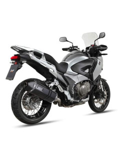 Escape Marca Mivv speed edge negro para honda crosstourer 12-