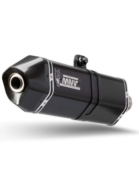 Escape Marca Mivv speed edge negro para honda crossrunner 2015-