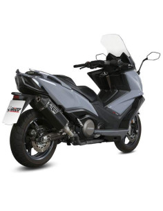 Escape Marca Mivv speed edge negro para kymco ak550 2017- mivv