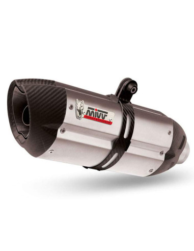 Escape doble suono para triumph speedtriple1050 16-17 Marca Mivv
