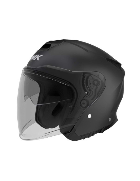 SMK HELMETS Casco Jet GTJ Negro Mate MA200