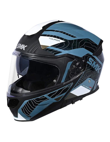 SMK HELMETS Casco Modular GULLWING NAVIGATOR Decorado Brillo GL551